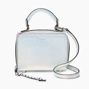 NWOT - Rebecca Minkoff Iridescent Box Leather Crossbody Bag